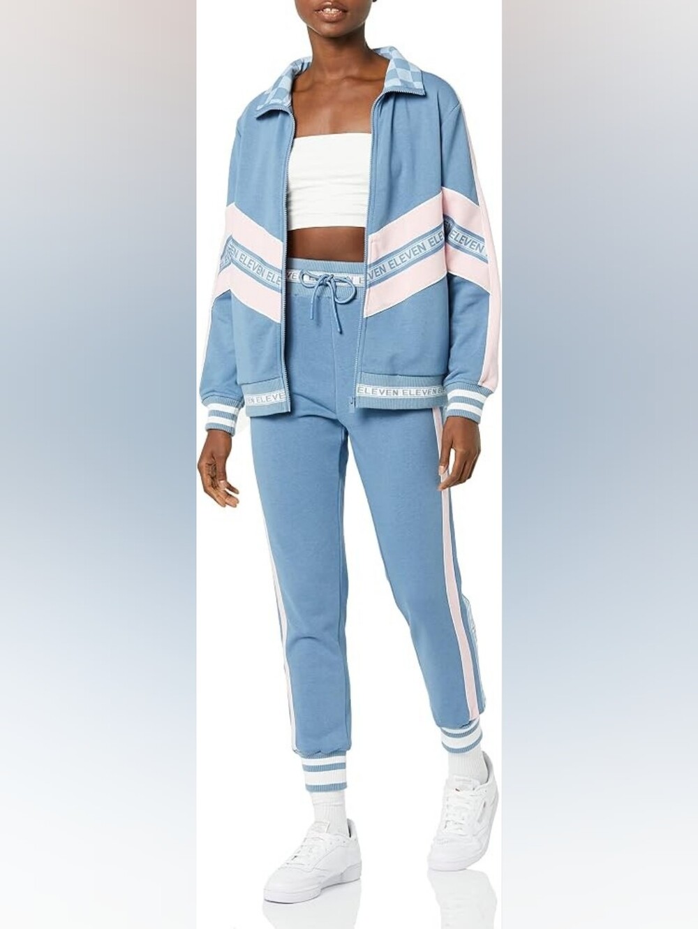NWT EleVen by Venus Williams Courtside Jogger Pants Ocean Blue M